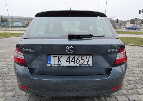 Skoda Fabia cena 29900 przebieg: 288004, rok produkcji 2018 z Tarczyn małe 631